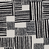 Blocks Abstract Rug Black from Roseland Furniture