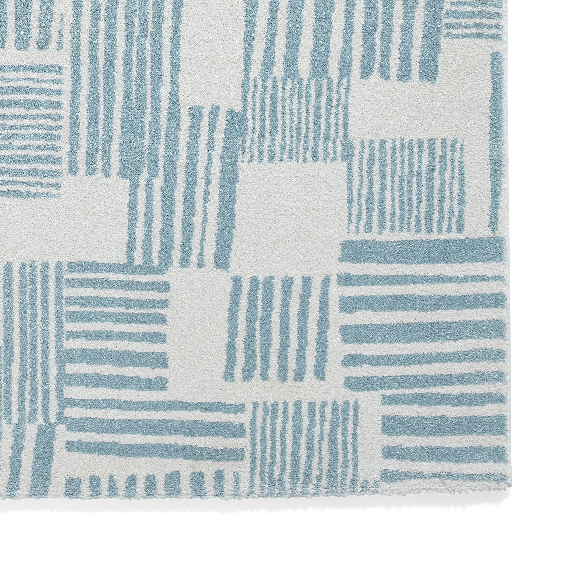 Blocks Abstract Rug Blue from Roseland Furniture