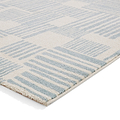 Blocks Abstract Rug Blue from Roseland Furniture