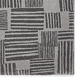 Blocks Abstract Rug Dark Grey from Roseland Furniture