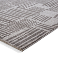 Blocks Abstract Rug Dark Grey from Roseland Furniture