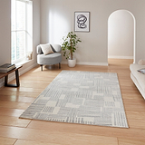 Blocks Abstract Rug Grey from Roseland Furniture