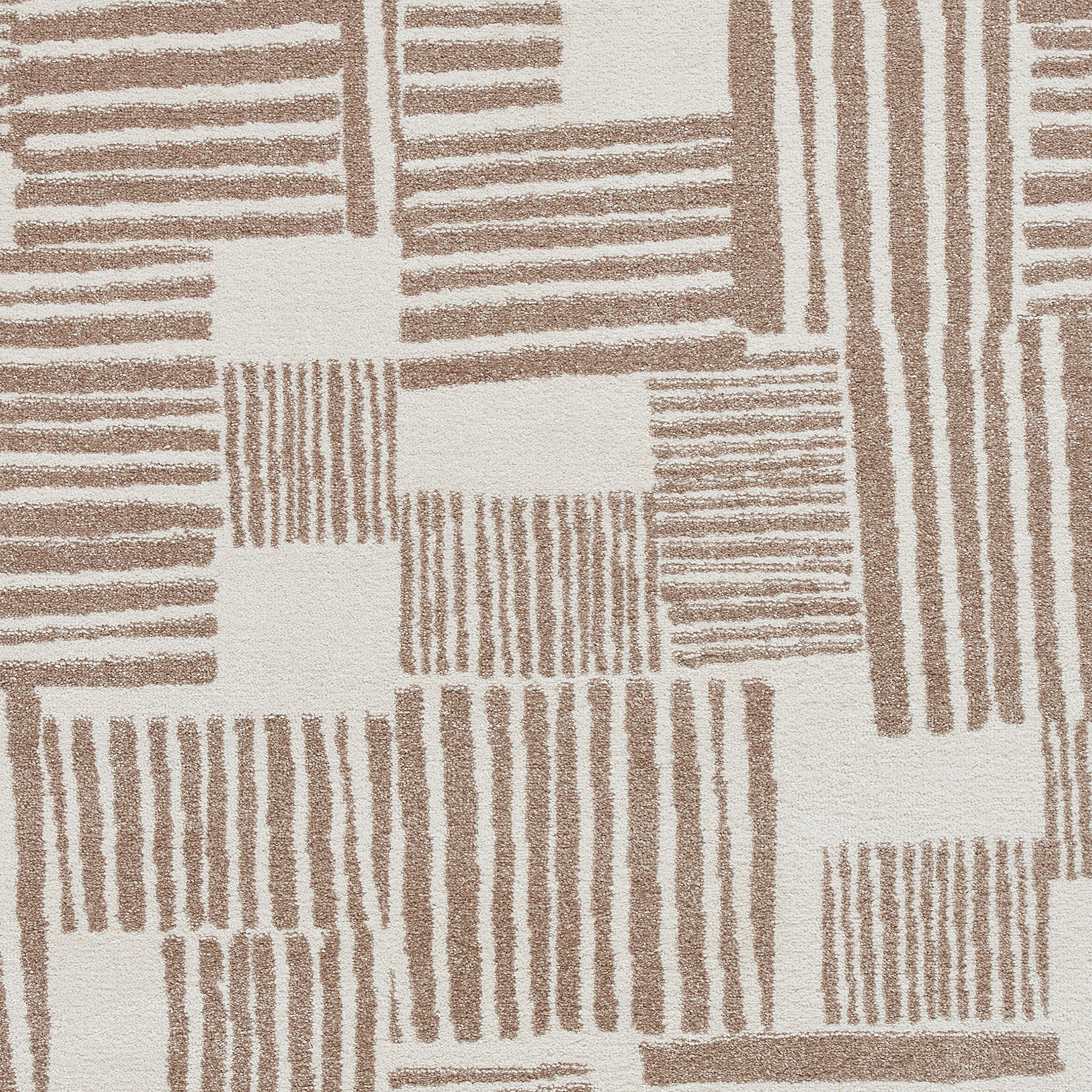 Blocks Abstract Rug Natural from Roseland Furniture
