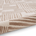 Blocks Abstract Rug Natural from Roseland Furniture