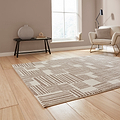 Blocks Abstract Rug Natural from Roseland Furniture