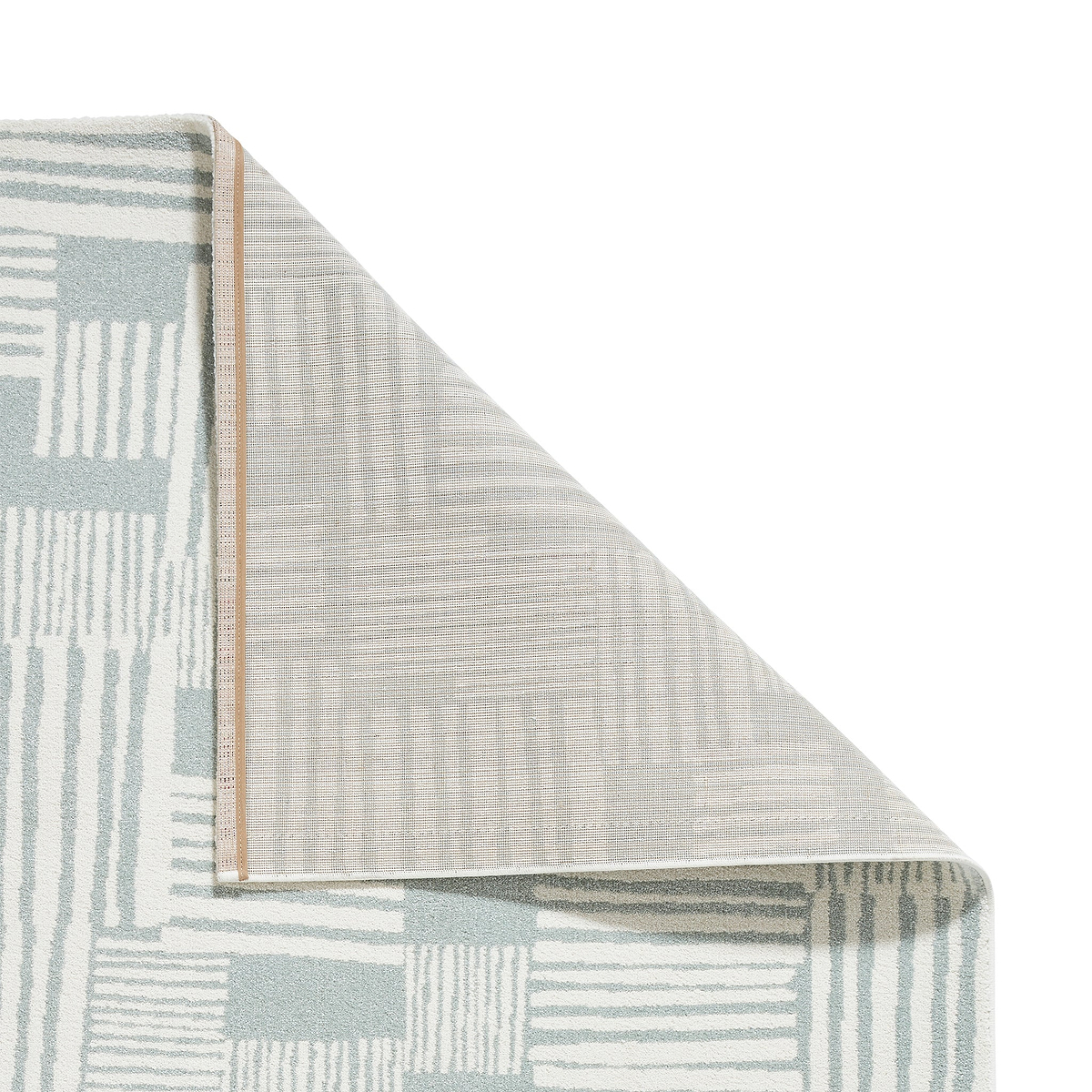 Blocks Abstract Rug Green from Roseland Furniture