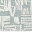 Blocks Abstract Rug Green from Roseland Furniture