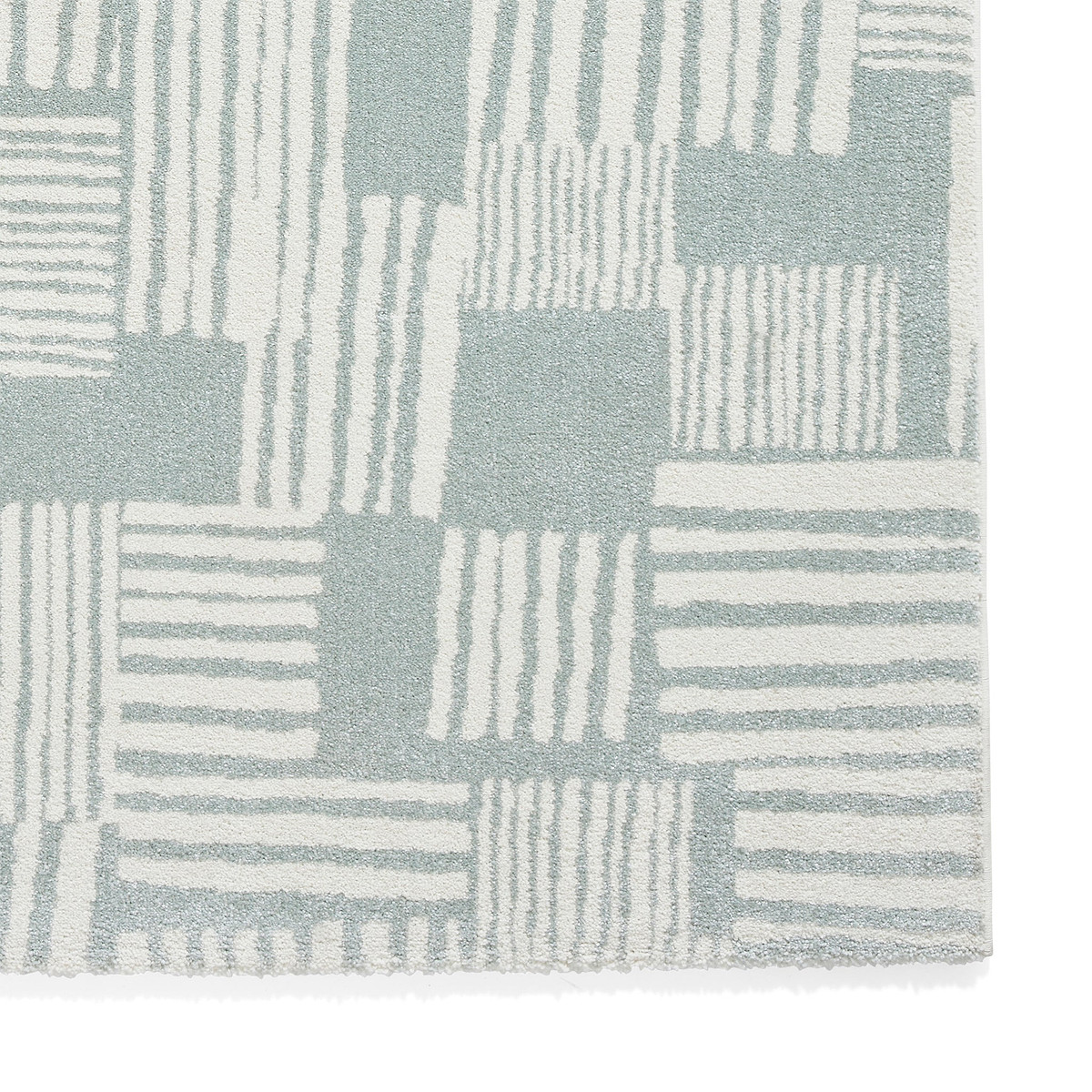 Blocks Abstract Rug Green from Roseland Furniture