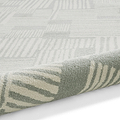Blocks Abstract Rug Green from Roseland Furniture
