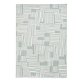 Blocks Abstract Rug Green from Roseland Furniture