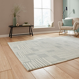 Blocks Abstract Rug Green from Roseland Furniture