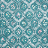 Cameo Floral Washable Rug Green from Roseland Furniture