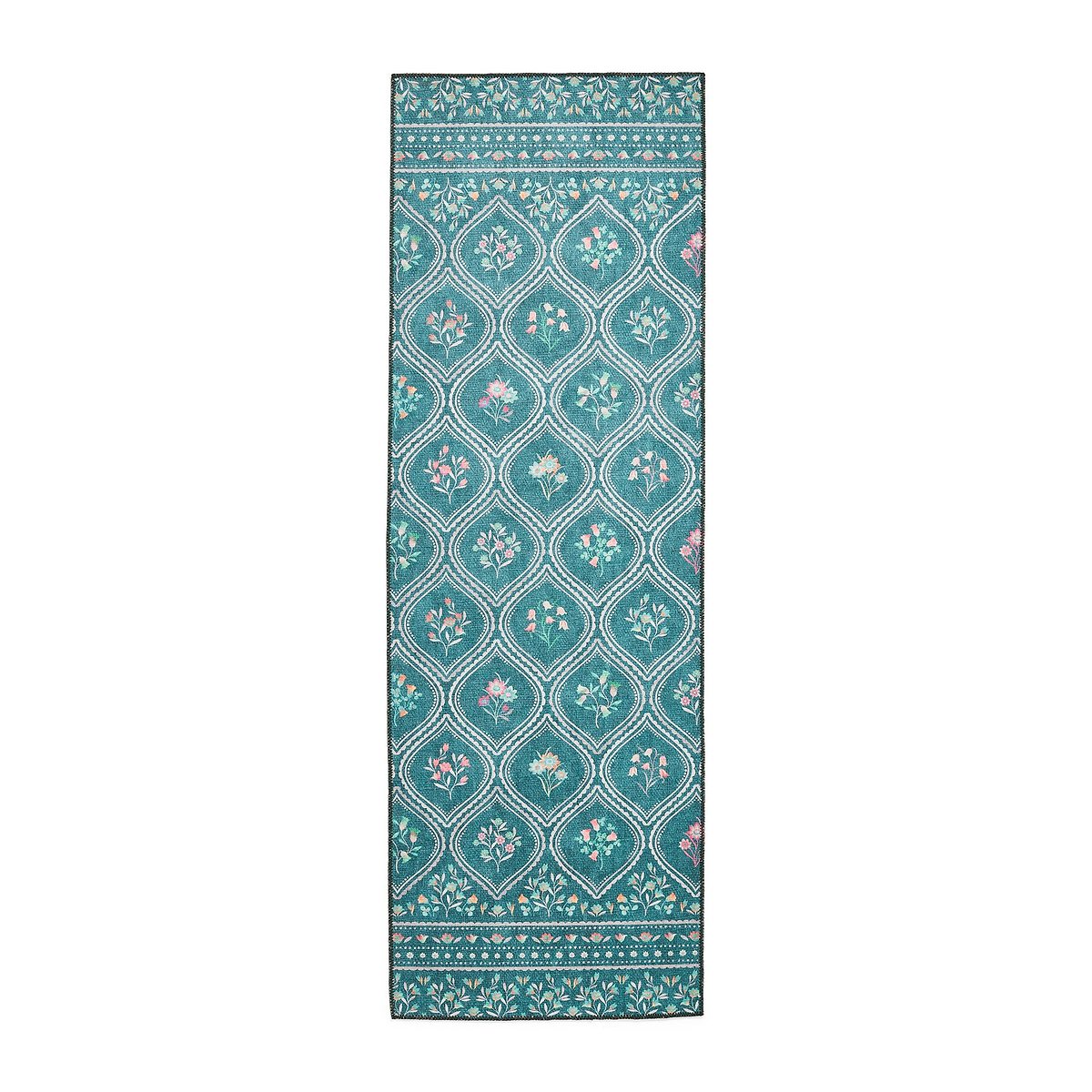 Cameo Floral Washable Runner from Roseland Furniture