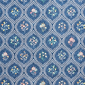 Cameo Floral Washable Rug Navy from Roseland Furniture
