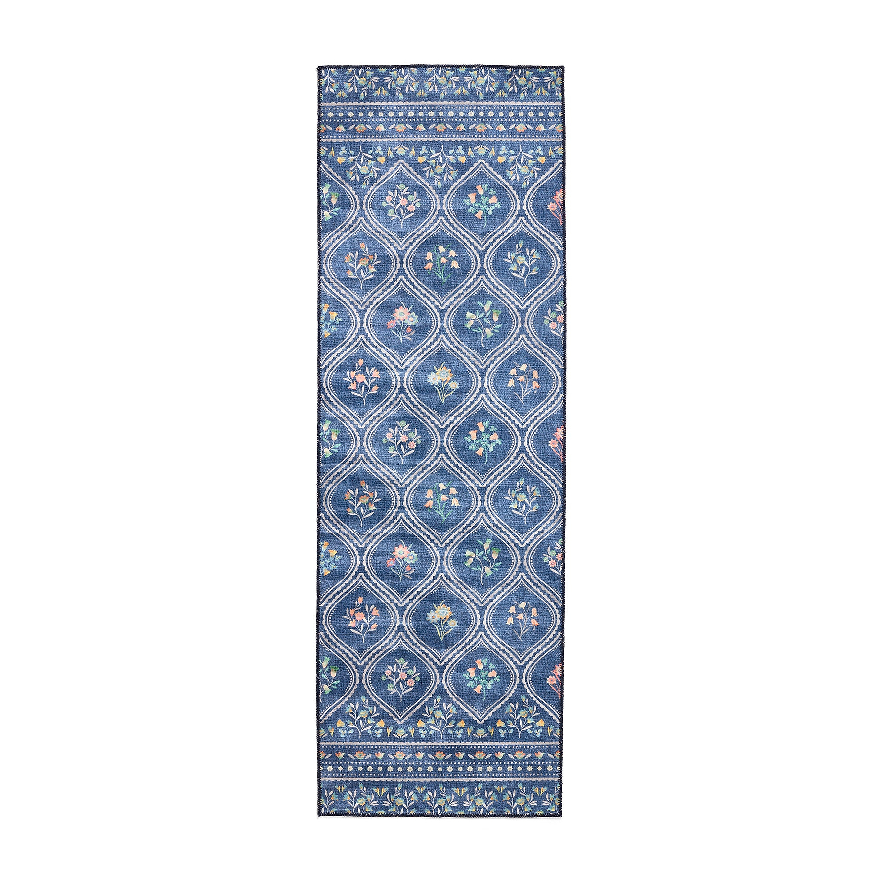 Cameo Floral Washable Runner from Roseland Furniture