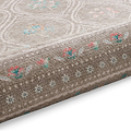 Cameo Floral Washable Rug Sage Green from Roseland Furniture