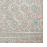 Cameo Floral Washable Rug Sage Green from Roseland Furniture
