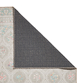 Cameo Floral Washable Rug Sage Green from Roseland Furniture