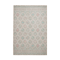 Cameo Floral Washable Rug Sage Green from Roseland Furniture