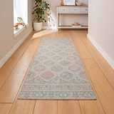 Cameo Floral Washable Runner from Roseland Furniture