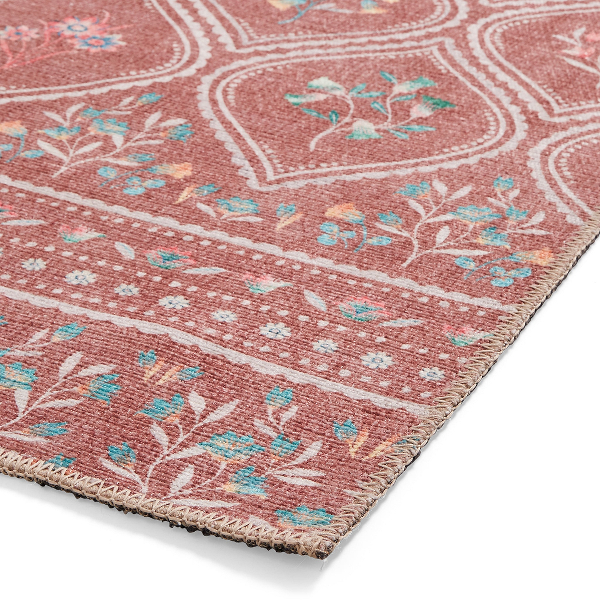 Cameo Floral Washable Runner from Roseland Furniture