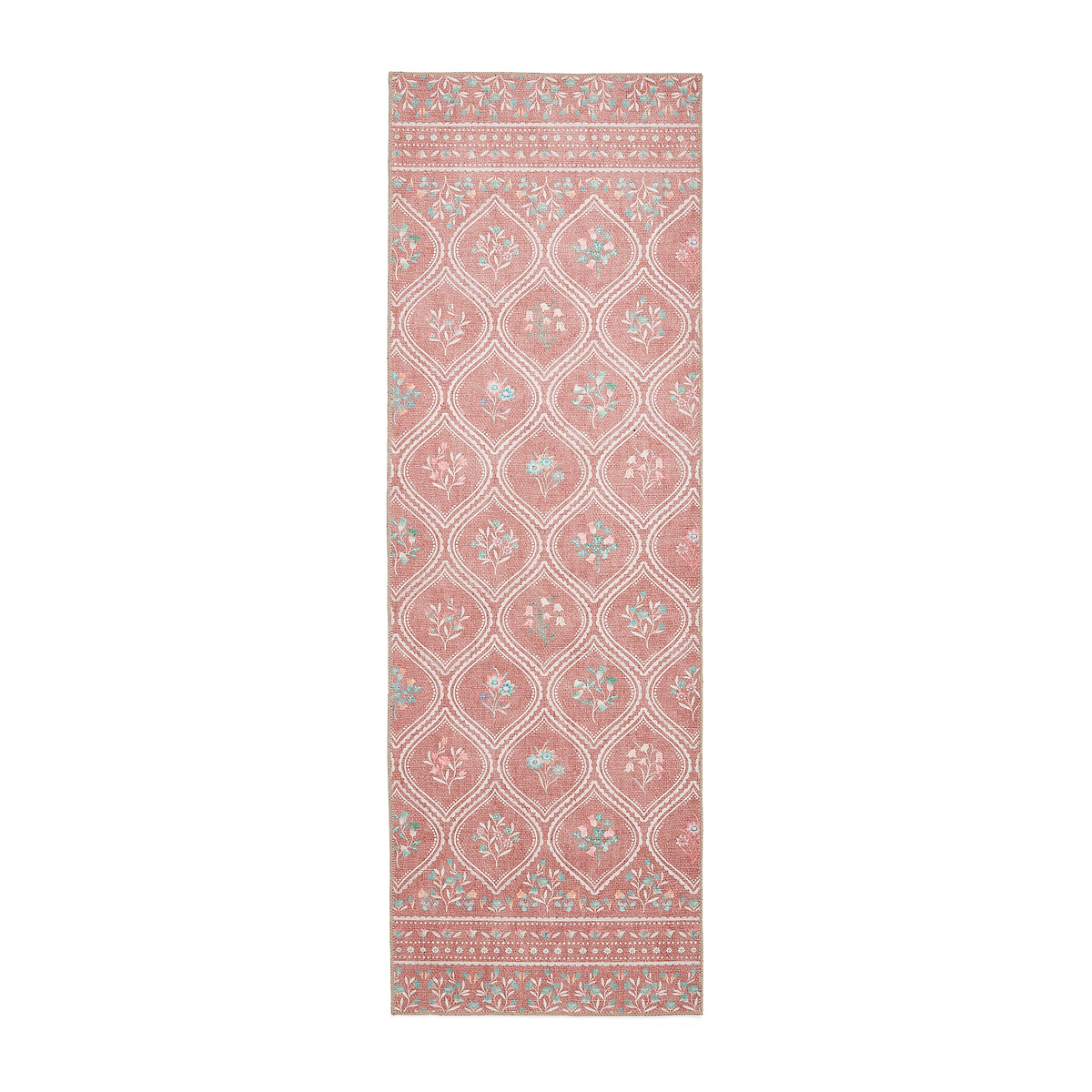 Cameo Floral Washable Runner from Roseland Furniture
