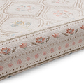 Cameo Floral Washable Rug White from Roseland Furniture