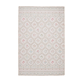 Cameo Floral Washable Rug White from Roseland Furniture