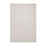 Cameo Floral Washable Rug White from Roseland Furniture