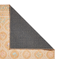 Cameo Floral Washable Rug Yellow from Roseland Furniture