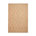 Cameo Floral Washable Rug Yellow from Roseland Furniture
