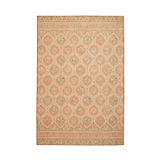 Cameo Floral Washable Rug Yellow from Roseland Furniture