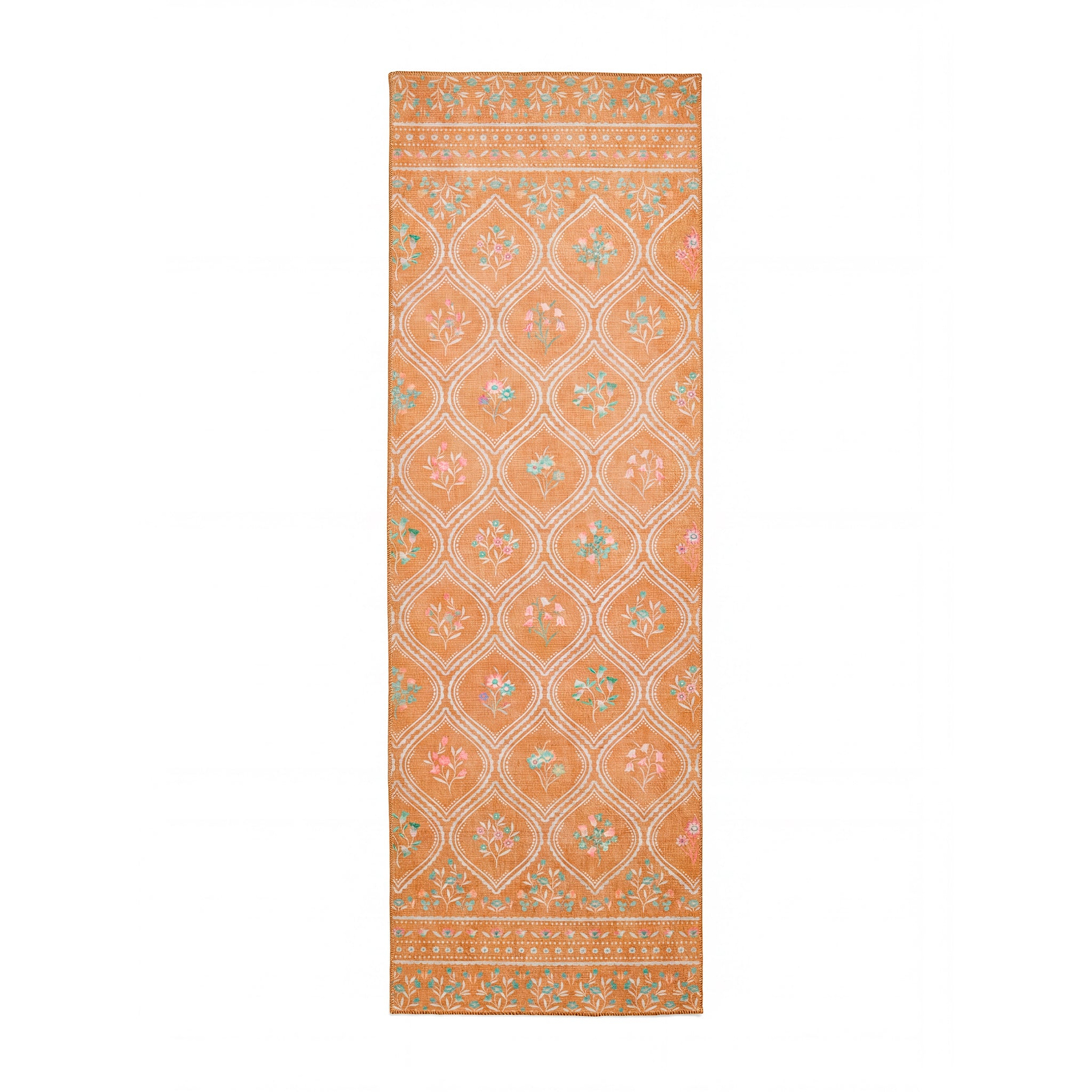 Cameo Floral Washable Runner from Roseland Furniture