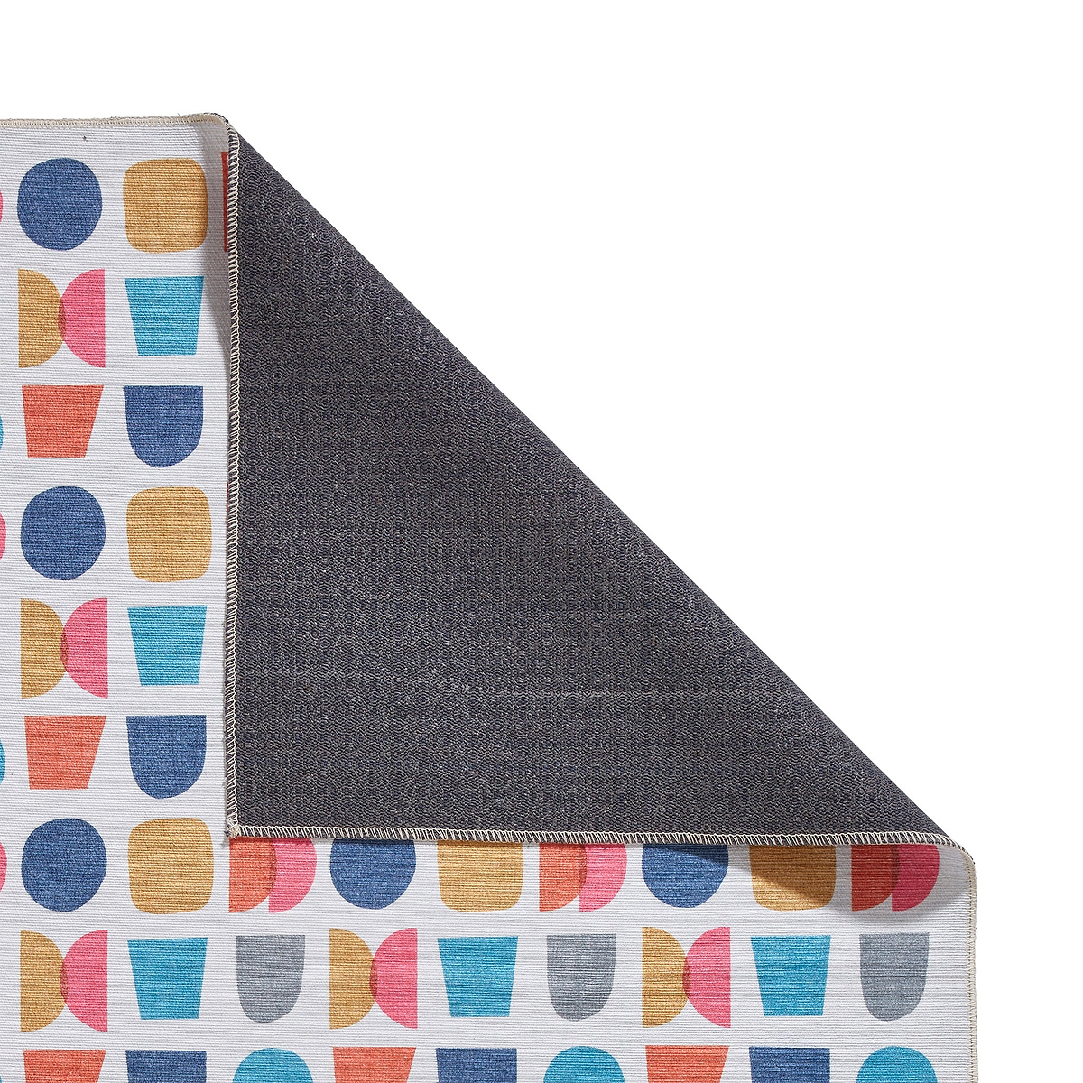 Connect Geo Print Rug Blue from Roseland Furniture