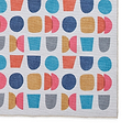 Connect Geo Print Rug Blue from Roseland Furniture