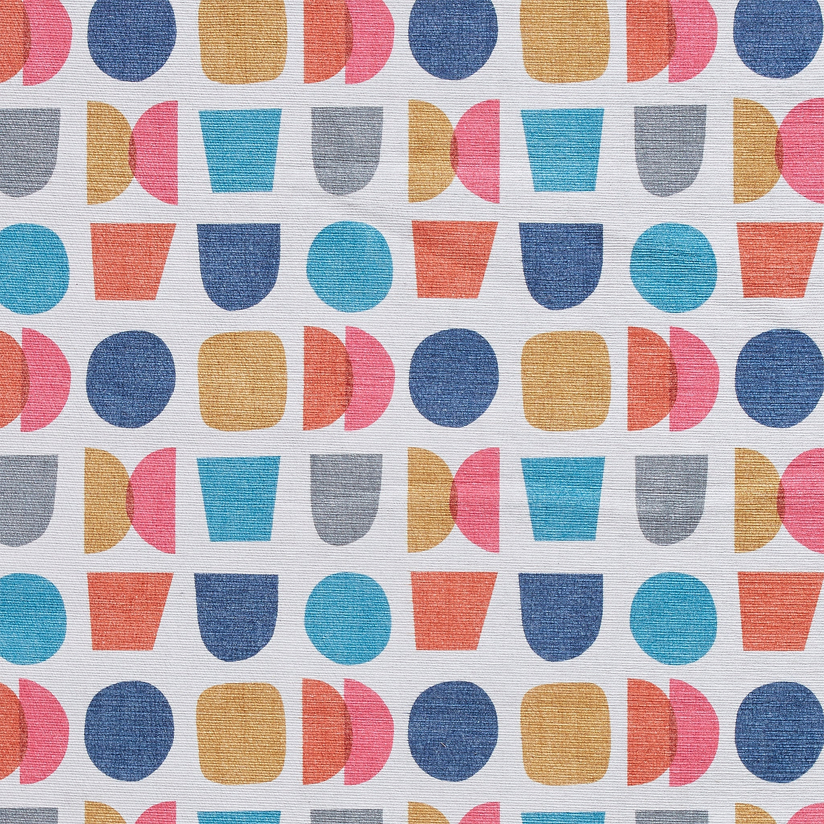 Connect Geo Print Rug Blue from Roseland Furniture