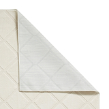 Cosy Diamond Washable Rug Cream from Roseland Furniture