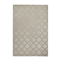 Cosy Diamond Washable Rug Natural from Roseland Furniture