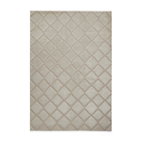 Cosy Diamond Washable Rug Natural from Roseland Furniture