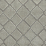 Cosy Diamond Washable Rug Silver from Roseland Furniture