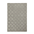 Cosy Diamond Washable Rug Silver from Roseland Furniture