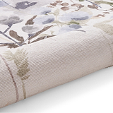 Country Floral Washable Rug Blue from Roseland Furniture