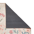 Country Floral Washable Rug Natural from Roseland Furniture