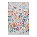 Country Floral Washable Rug Yellow from Roseland Furniture
