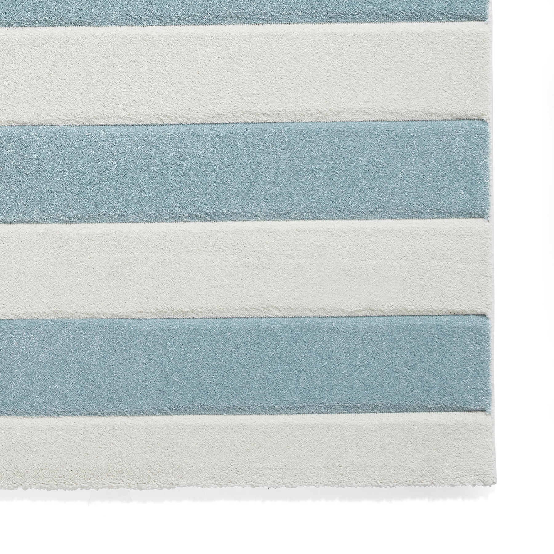 Cove Stripe Rug Blue from Roseland Furniture