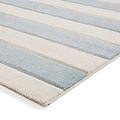 Cove Stripe Rug Blue from Roseland Furniture