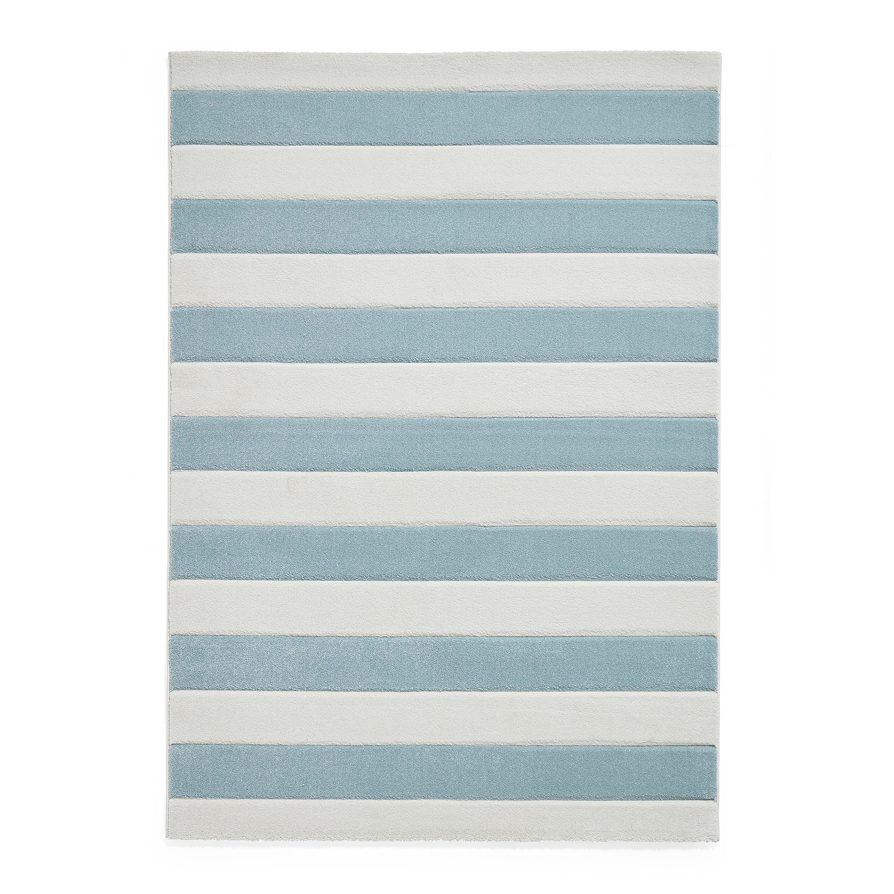 Cove Stripe Rug Blue from Roseland Furniture