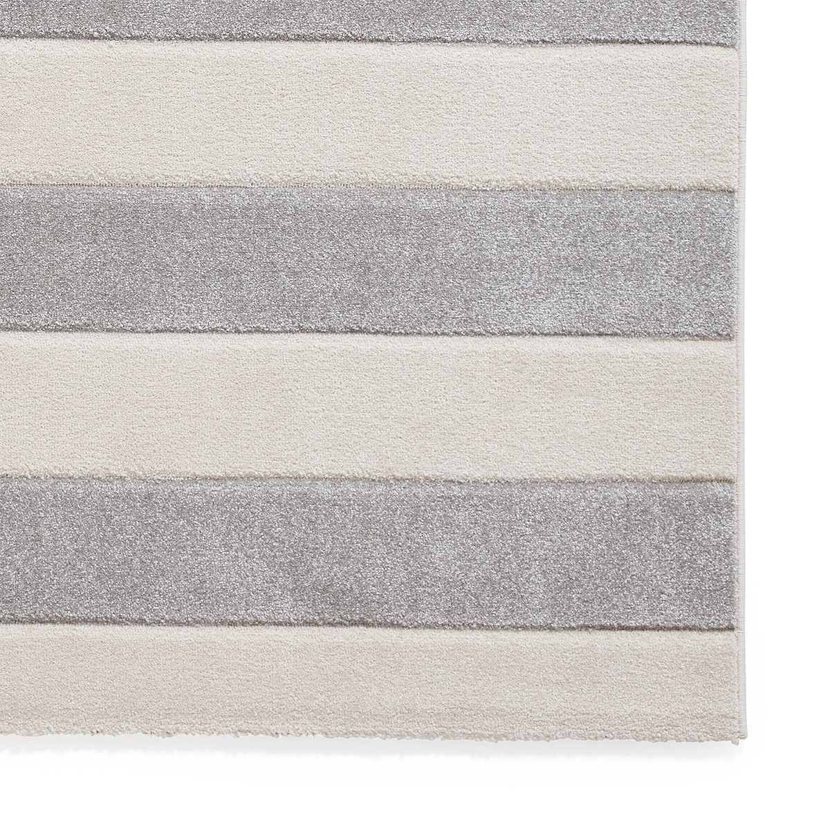 Cove Stripe Rug Grey from Roseland Furniture