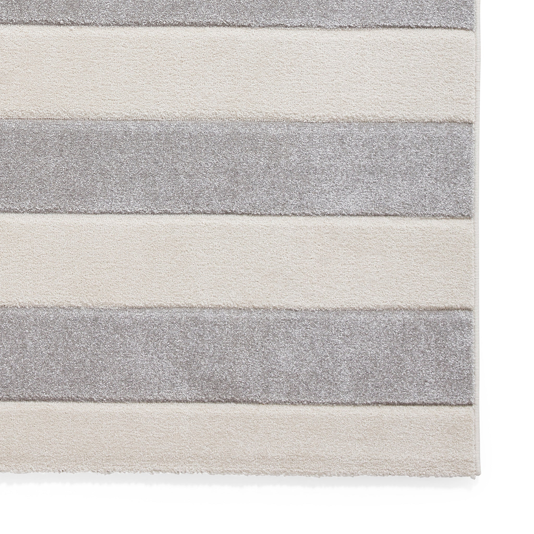 Cove Stripe Rug Grey from Roseland Furniture