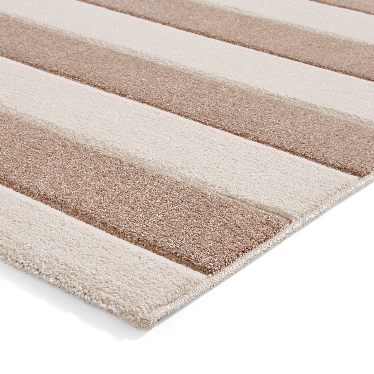 Cove Stripe Rug Natural from Roseland Furniture